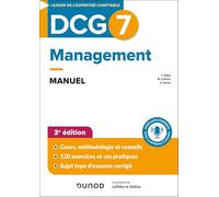 DCG 7 - Management - Manuel - 3e éd.