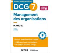 DCG 7 - Management - Manuel - Réforme 2026-2027 - Gilles Voirin - Dunod - broché - Scolaire / Universitaire