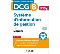 DCG 8 Système d'information de gestion - Manuel - Réforme 2026-2027