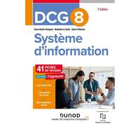 DCG 8 Système d'information - Fiches de révision 2nde édition - Oona Hengoat - Dunod - broché - Scolaire / Universitaire