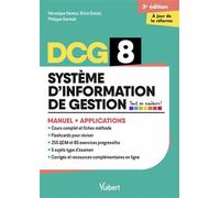 DCG 8 - Systèmes d'information de gestion : Manuel et Applications - Réforme 2026-2027 Maîtriser les compétences et réussir l'examen - Philippe Germak - Vuibert - broché - Scolaire / Universitaire