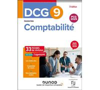 DCG 9 - Comptabilité - Fiches 5ème édition - Charlotte Disle - Dunod - broché - Scolaire / Universitaire