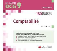 DCG 9 - Exercices corrigés de Comptabilité: 180 exercices corrigés