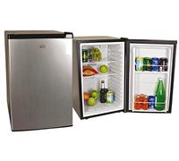 DCG Eltronic MF1070 portable Noir, Acier inoxydable réfrigérateur - Réfrigérateurs (Noir, Acier inoxydable)