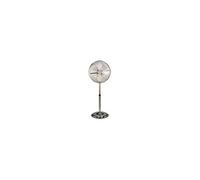 DCG Eltronic VE9090 40cm Ventilateur de sol chromé silencieux avec oscillation