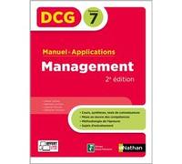 DCG - Epreuve 7 - Manuel et applications Management 2e ed - 2024 Nathalie Lucchnini (Auteur), Analie Littière (Auteur), Isabelle Pascual (Auteur), Sébastien Samson (Auteur)