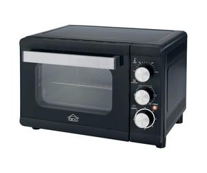 DCG MBN24 Multifour 1380 W 24 litres Minuterie 60 minutes avec alarme Thermostat réglable de 100° à 230°C 4 résistances en acier Dimensions 46 x 38 x 31h cm