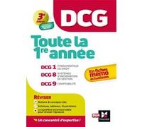 DCG - Toute la 1ère année du DCG 1, 8, 9 en fiches - Révision 2024-2025 Alain Burlaud (Auteur), Françoise Rouaix (Auteur), Marie Teste (Auteur), Jean-François Soutenain (Auteur), David Balny (Auteur),