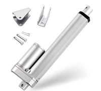 DCHOUSE Actionneurs à mouvement linéaire, 1000N jusqu’à 300mm de trajet maximale, Tension nominale 12V DC, Convient à usage électronique, médicale ou d'automatisation.