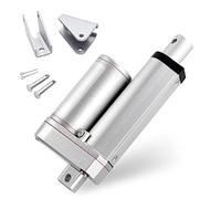 DCHOUSE Actionneurs à mouvement linéaire, 1000N jusqu’à 50mm de trajet maximale, Tension nominale 12V DC, Convient à usage électronique, médicale ou d'automatisation.