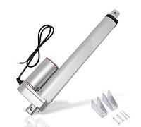 DCHOUSE Actionneurs à mouvement linéaire, 1500N jusqu’à 200mm de trajet maximale, Tension nominale 12V DC, Convient à usage électronique, médicale ou d'automatisation.