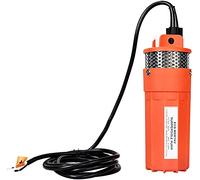DCHOUSE Pompe à eau submersible 24 V pour puits profond, pompe DC/énergie alternative batterie solaire ferme et ranch pompe submersible pour puits profond