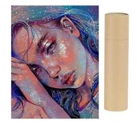 DCIDBEI Diamond Painting Fille 30x40 cm Peinture Numéro Fille Macabre Non Brillante Adultes