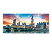 DCIDBEI Painting Diamant Pont de Londres 110x50cm Diamond Painting Londres Diamond Painting Paysage Londres Peinture Numero Adulte Paysage Broderie Diamant Paysage Grand Format Puzzle Paysage