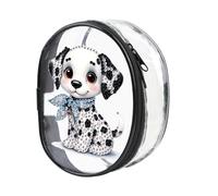 DCIDBEI Peinture Diamant Porte-Monnaie Broderie Diamant Porte-Cartes de Crédit avec Fermeture éclair Petit Portefeuille avec Porte-Clés Mini Portefeuille pour Femmes Sac de Rangement pour Clés Chien