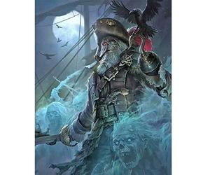 DCIDBEI Square Diamond Painting Crâne 40x50 cm Diamond Painting Crâne Diamant Carré Pirate Capitaine Peinture Par Numéros Broderie Diamant Crane Peinture Diamant Skull Peinture Diamant Tete de Mort