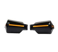 Dciustfhe Moto Protège-Mains, pour KYMCO Xciting S400 400 Downtown 250 350 Nikita X-Town Guidon Protection poignée Garde Bouclier Coupe-Vent Protection Accessoires,Black handguard