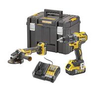 DEWALT Pack 2 outils Perceuse-visseuse DCD791 + Meuleuse DCG405 18V
