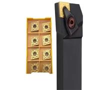 DCLNR2020K12 DCLNR1616H12 DCLNR2525M12 DCLNR DCLNL usinage outil de tournage externe coupe tour CNMG insertion accessoires Plaquettes de Carbure CNC(120404 ue6020,DCLNL1616H12 (L))