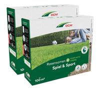 DCM Graines de gazon pour terrains de jeux et terrains de sport 2 x 2 kg - Amén