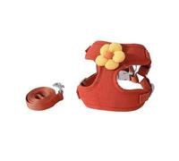 DCNIYT La laisse pour chien, chatons et chiots peut être utilisée pour éviter l'éclatement de la course, pour garantir la sécurité du sac de traction de votre animal de compagnie (rouge, taille XL