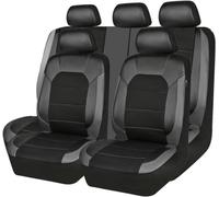 DcoAzoz Housses de siège de voiture universelles en cuir pour Jaguar XE XF XJ E-Pace F-Pace I-Pace XEL XFL