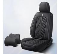 DcoAzoz Housses de siège de voiture universelles en cuir pour Renault Arkana Twingo Z.E. Duster Detour Latitude EZ-PRO Kadjar Captur - Housse de protection pour sièges avant et arrière