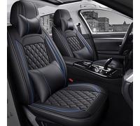 DcoAzoz Housses de siège de voiture universelles pour Jeep Renegade 2015-2020 - Housse de siège avant et arrière en cuir