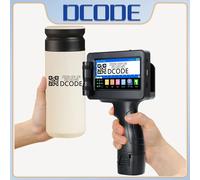 DCODE 1755PLUS-Imprimante Portable à Jet d'Encre, Appareil d'Impression de Codes-barres QR, Numéro de Lot, Logo, Image, Date, 12.7mm