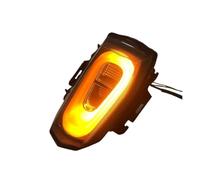 DCOZZ Moto Clignotants Feu arrière de moto à LED dynamique pour R15 V3 2017-2022 pour R15M V4 2023+, clignotant (noir)