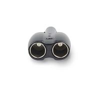 Nedis Dcpa002 - Adaptateur D'alimentation Pour Voiture - 85 Watt - 3.5 A - 2 Connecteurs De Sortie (Automobile Cigarette Lighter) - Noir