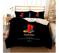 DCr-14119 PlayStation parure de lit imprimée en 3D ensemble de housse de couette housse de couette douce pou Taille:200x200cm
