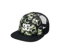 Dcshoes Garçon Gas Station Trucker Season Boy Casquette Newsie, Glow Skully, Taille Unique EU
