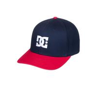 Dcshoes Homme DC Cap Star Casquette Newsie, Dress Blues/Barbados Cherry, S EU