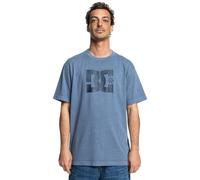 Dcshoes Homme DC Star Pigment Dye T-Shirt, Vintage Indigo Enzyme Wash, L EU