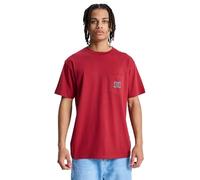 Dcshoes T-Shirt Manche Courtes DC Star Pocket HSS Homme Rouge