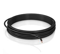 DCSk - 10mm² - 5m Câble Électrique Unipolaire pour Application Automobile - Véhicule, Voiture, Moto - Type FLRY B Asymétrique 10mm2- Couleur Noir - Longueur de Fil 5 m
