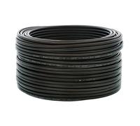 DCSk - 15m - 2 x 2.5mm² - Câble Audio Noir pour Enceintes - Câble HP en Cuivre OFC pour HiFi et Hi-Fi Embarquée - Fabrication Allemande - Conducteur 99,99% cuivre avec Isolant - Longueur