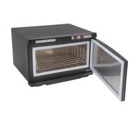 DCSYOG Chauffe-serviettes, compresses de 25 l, chauffe-serviette, serviette UV, armoire de désinfection avec fonction de chauffage à 360 °, armoire de chauffage professionnelle pour beauté, salon, spa