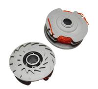 Dcszgzw Lot de 2 bobines de fil de débroussailleuse, double bobine de rechange pour débroussailleuse Flymo FLY021
