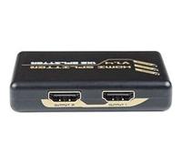 dcu - accessories hdmi mini splitter 1x2 noir Noir G