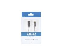 DCU Advance Tecnologic 30401295 câble USB USB 2.0 1 m Micro-USB A Argent