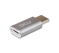DCU Advance Tecnologic 30402025 changeur de genre de câble USB C Micro-USB A Gris