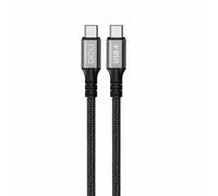 DCU Advance Tecnologic 30402095 câble USB USB4 Gen 2x2 1 m USB C Noir