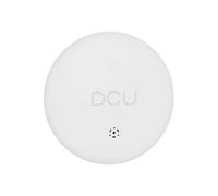 DCU Double Traceur de Traceur Noir, Compatible avec Apple Find My et Android Find My Device, Batterie remplaçable (Blanc)
