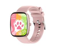 DCU PlayMe Smartwatch pour Enfant, écran TFT 1,83", 15+ Jeux, 22 Modes Sportifs, Moniteur de santé, sans Connexion au téléphone, sans Carte SIM (Rose)