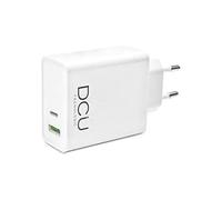 DCU Tecnologic | Chargeur USB Type C | Compatible avec Les smartphones, tablettes et Ordinateurs | PD 18 W + USB QC 3.0 | sans