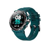 DCU TECNOLOGIC | GPS Smartwatch | Montre Intelligente | Écran Tactile Amoled HD | 14 Modes Sport | Applications de Notifications et appels | IP68* | Cyan