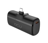 DCU TECNOLOGIC - Mini Power Bank - Batterie Externe - 5000 mAh - USB C - Charge Rapide - Power Delivery 20 W - Indicateur LED - Portable