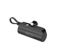 DCU TECNOLOGIC - Mini Power Bank - Batterie Externe - 5000mAh - USB C - Chargement Rapide - Support pour Smartphone - Indicateur LED - Portable
